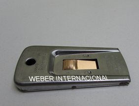 espatula portanavaja metalica